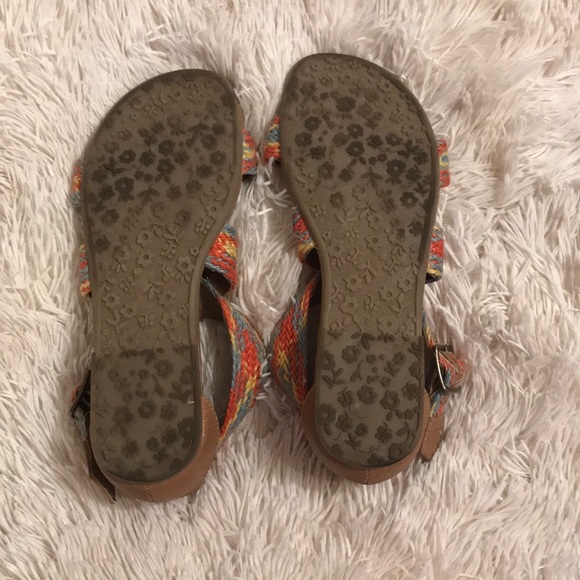 jellypop black sandals